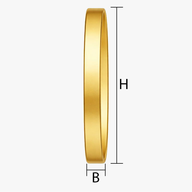 Geschlossenen Armreif vergolden lassen