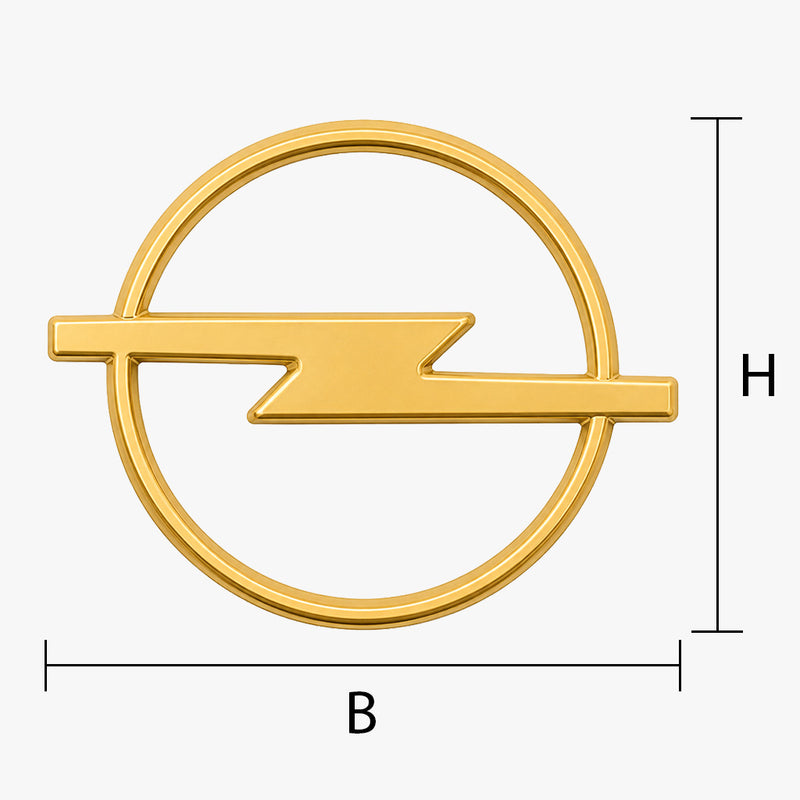 Opel Emblem vergolden lassen