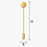 Anstecknadel vergolden lassen