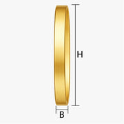 Geschlossenen Armreif vergolden lassen