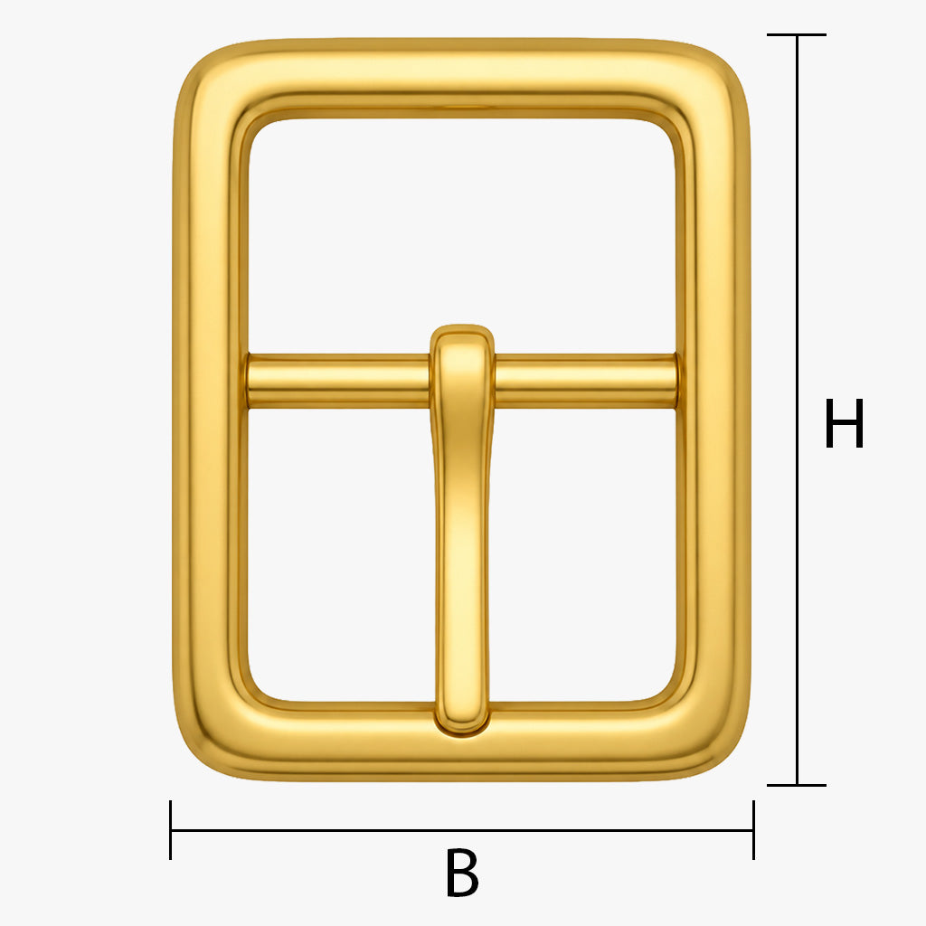 Gürtelschnalle vergolden lassen