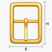 Gürtelschnalle vergolden lassen