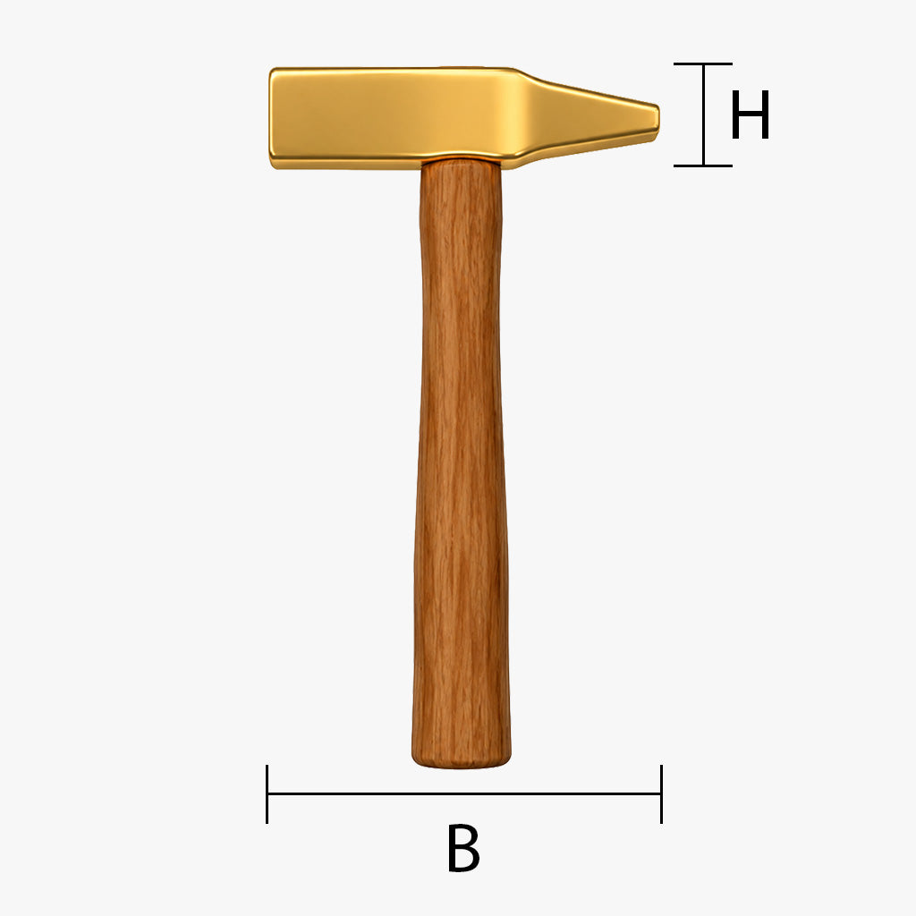 Hammer vergolden lassen