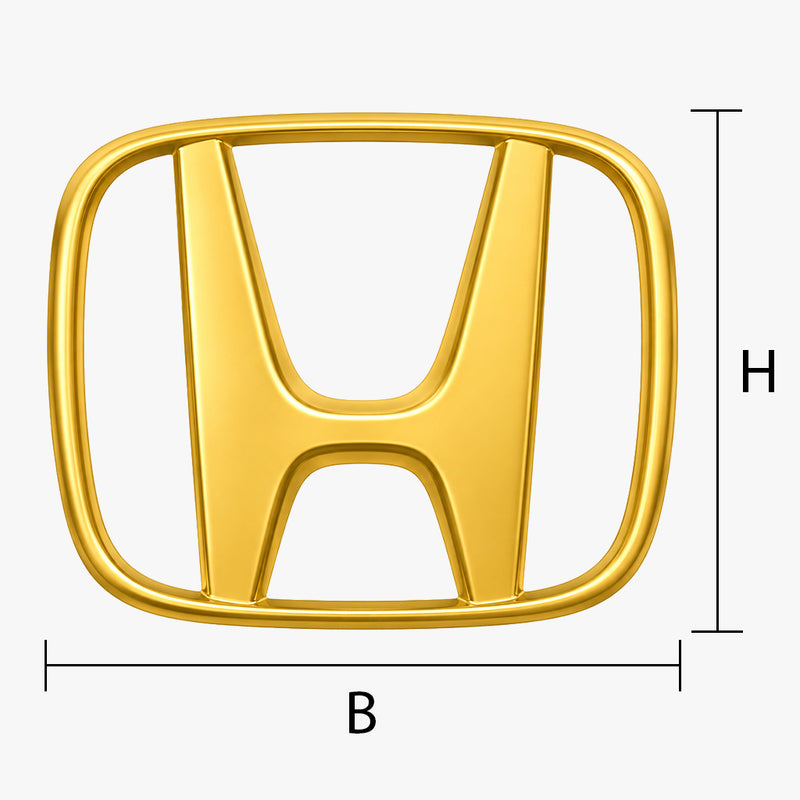 Honda Emblem vergolden lassen