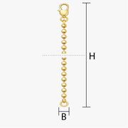 Kugelarmband vergolden lassen