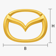 Mazda Emblem vergolden lassen