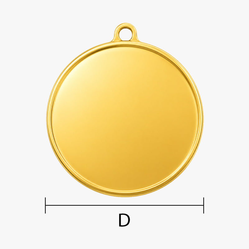 Medaille vergolden lassen