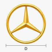 Mercedes Emblem vergolden lassen