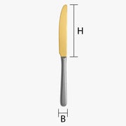 Messerklinge vergolden lassen