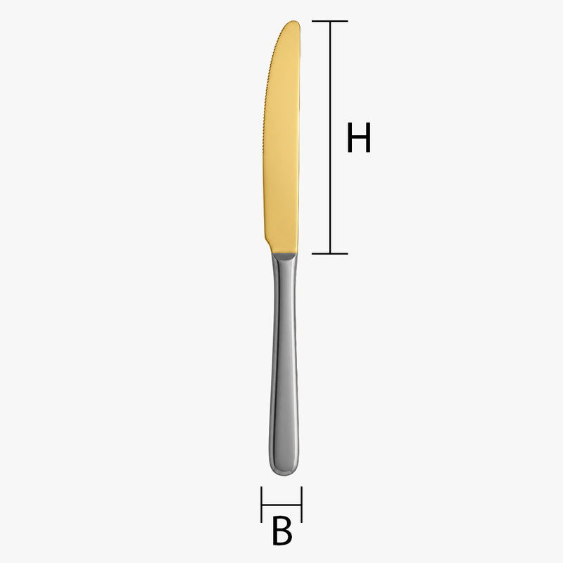 Messerklinge vergolden lassen