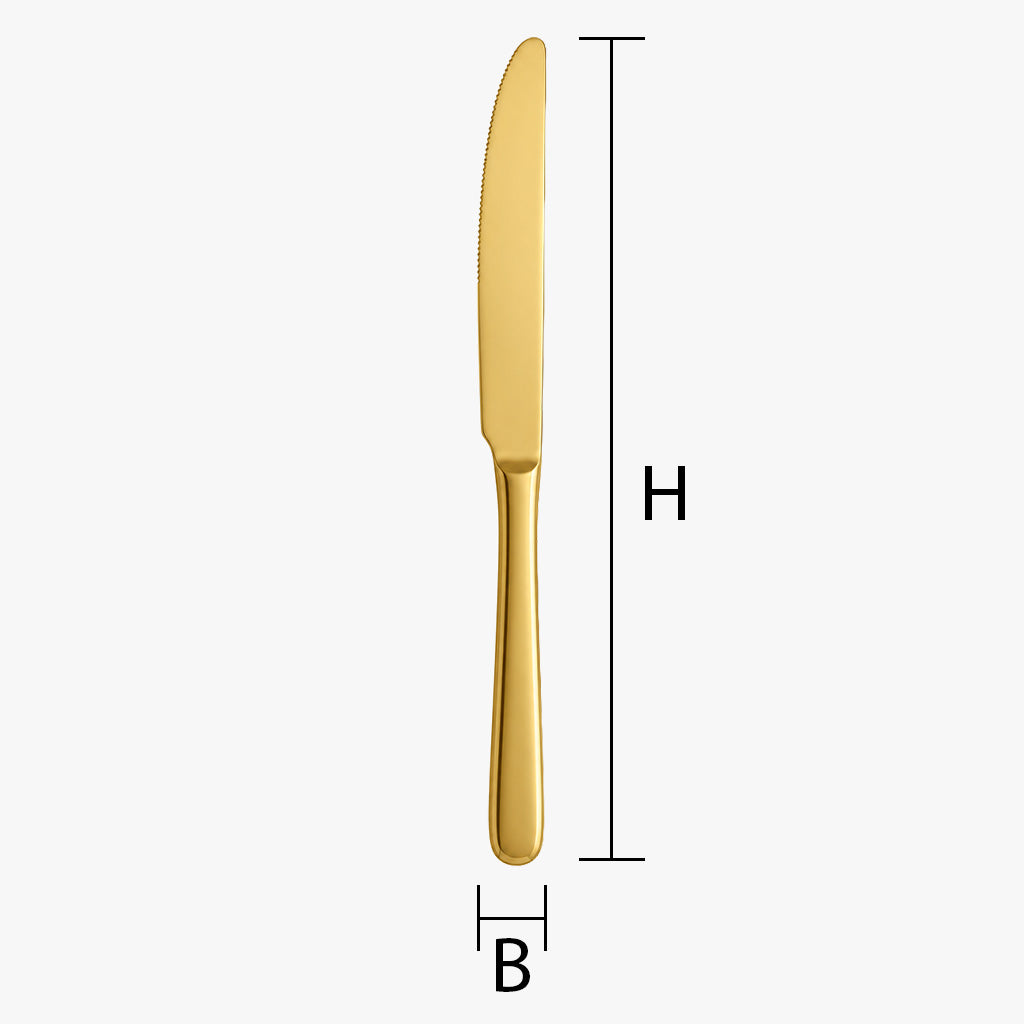 Messer vergolden lassen