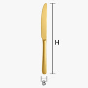 Messer vergolden lassen