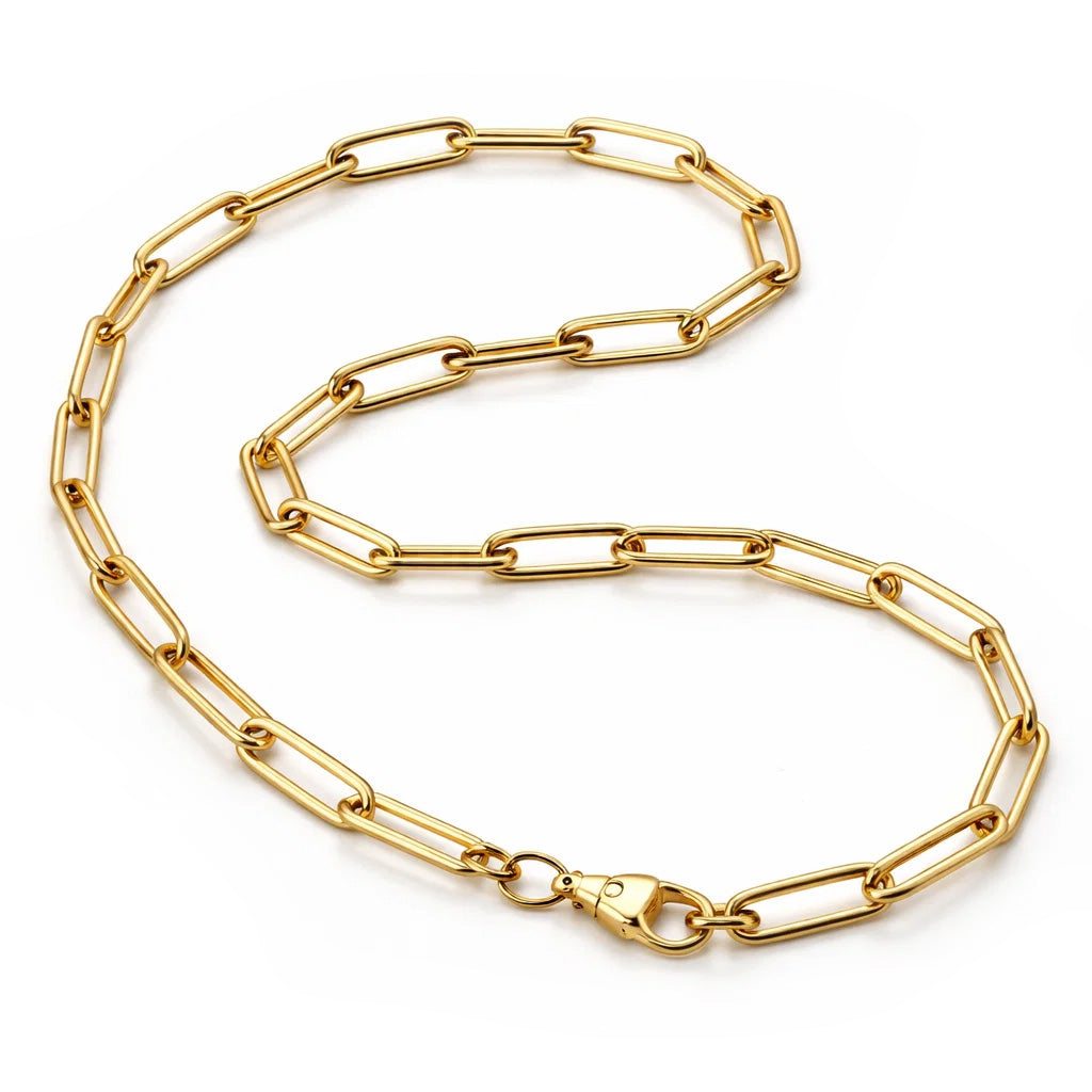 Paperclipkette vergolden lassen