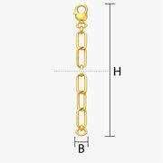 Paperclipkette vergolden lassen