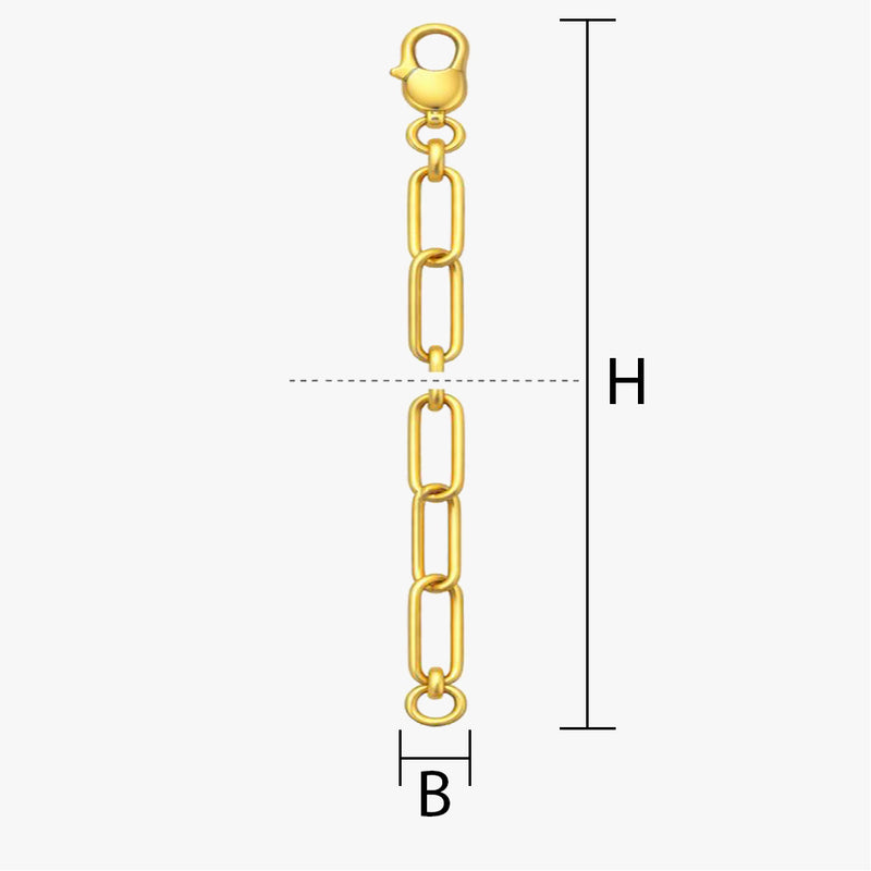 Paperclipkette vergolden lassen