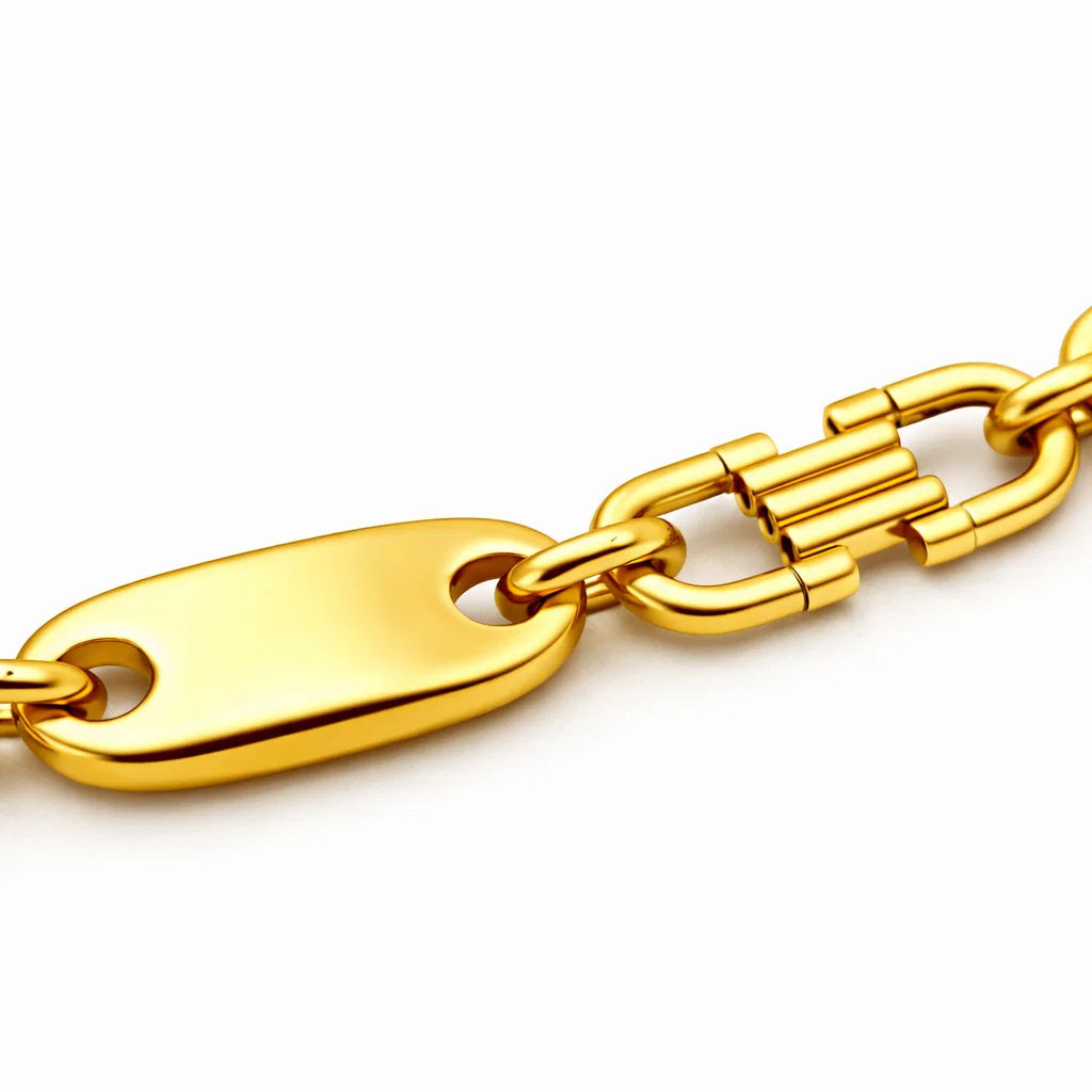Plattenarmband vergolden lassen