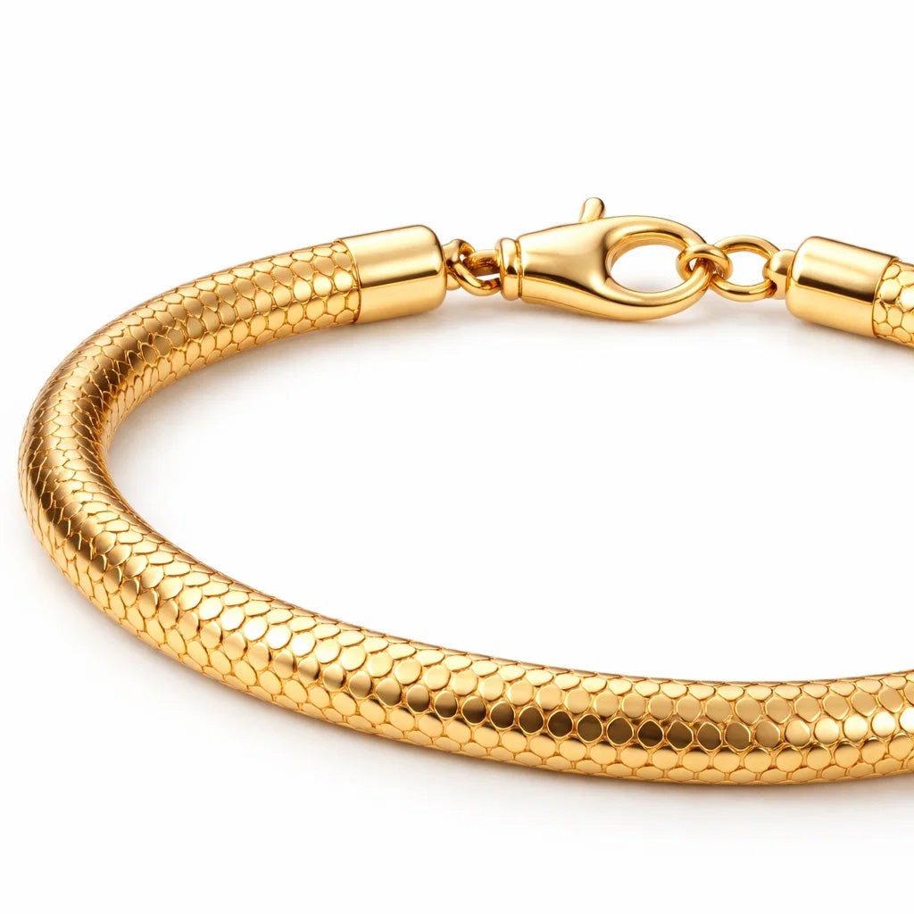 Schlangenarmband vergolden lassen