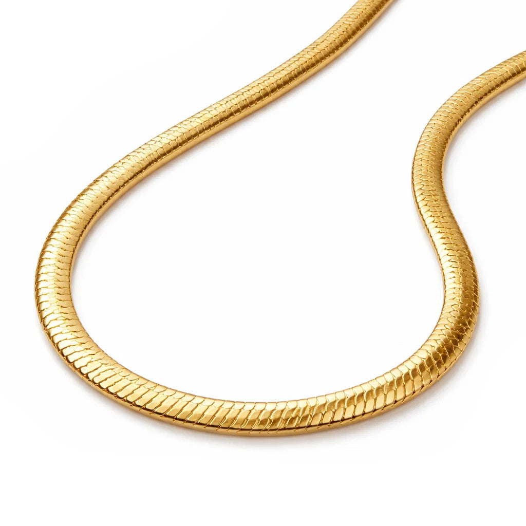 Schlangenkette vergolden lassen