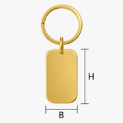 Schlüsselanhänger vergolden lassen
