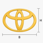 Toyota Emblem vergolden lassen