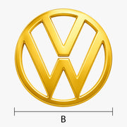 VW Emblem vergolden lassen