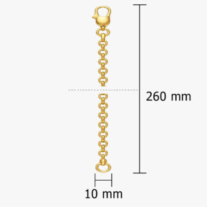 Ankerarmband vergolden lassen