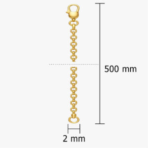 Ankerkette vergolden lassen