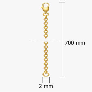 Ankerkette vergolden lassen