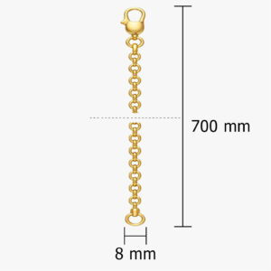 Ankerkette vergolden lassen