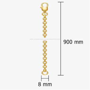 Ankerkette vergolden lassen