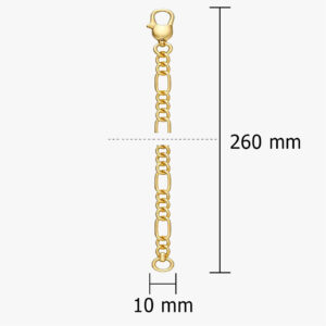 Figaroarmband vergolden lassen