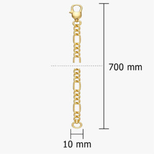 Figarokette vergolden lassen