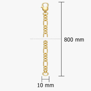 Figarokette vergolden lassen