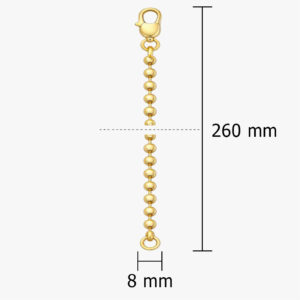 Kugelarmband vergolden lassen