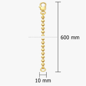 Kugelkette vergolden lassen