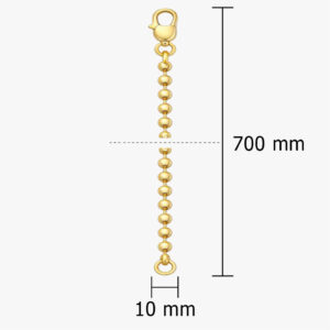 Kugelkette vergolden lassen