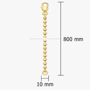Kugelkette vergolden lassen