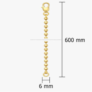 Kugelkette vergolden lassen