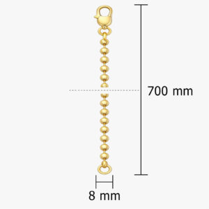 Kugelkette vergolden lassen