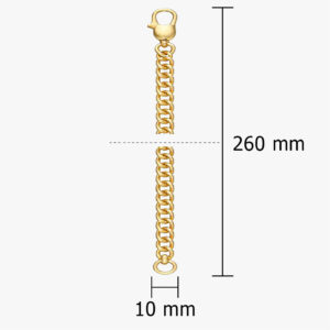 Panzerarmband vergolden lassen