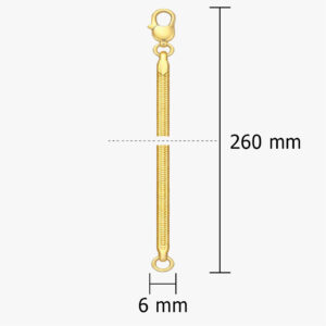 Schlangenarmband vergolden lassen