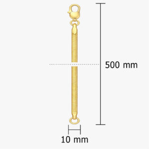 Schlangenkette vergolden lassen
