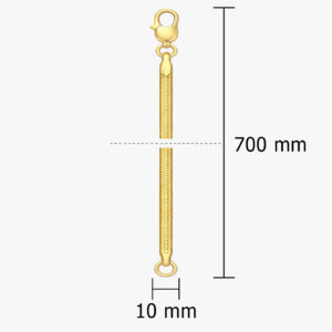 Schlangenkette vergolden lassen