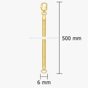 Schlangenkette vergolden lassen