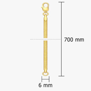 Schlangenkette vergolden lassen